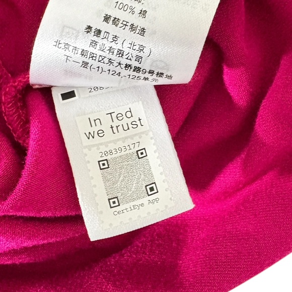 TED BAKER norabel pink tiered jersey maxi sundress 5 M 12 - Picture 9 of 12